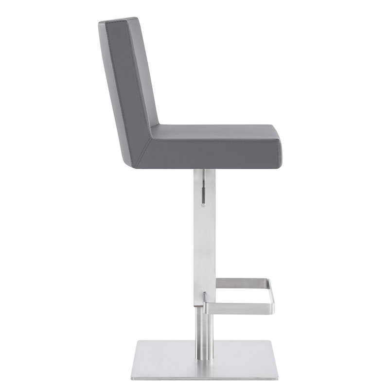 Ivy Bronx Bucoli Swivel Adjustable Height Bar Stool & Reviews Wayfair